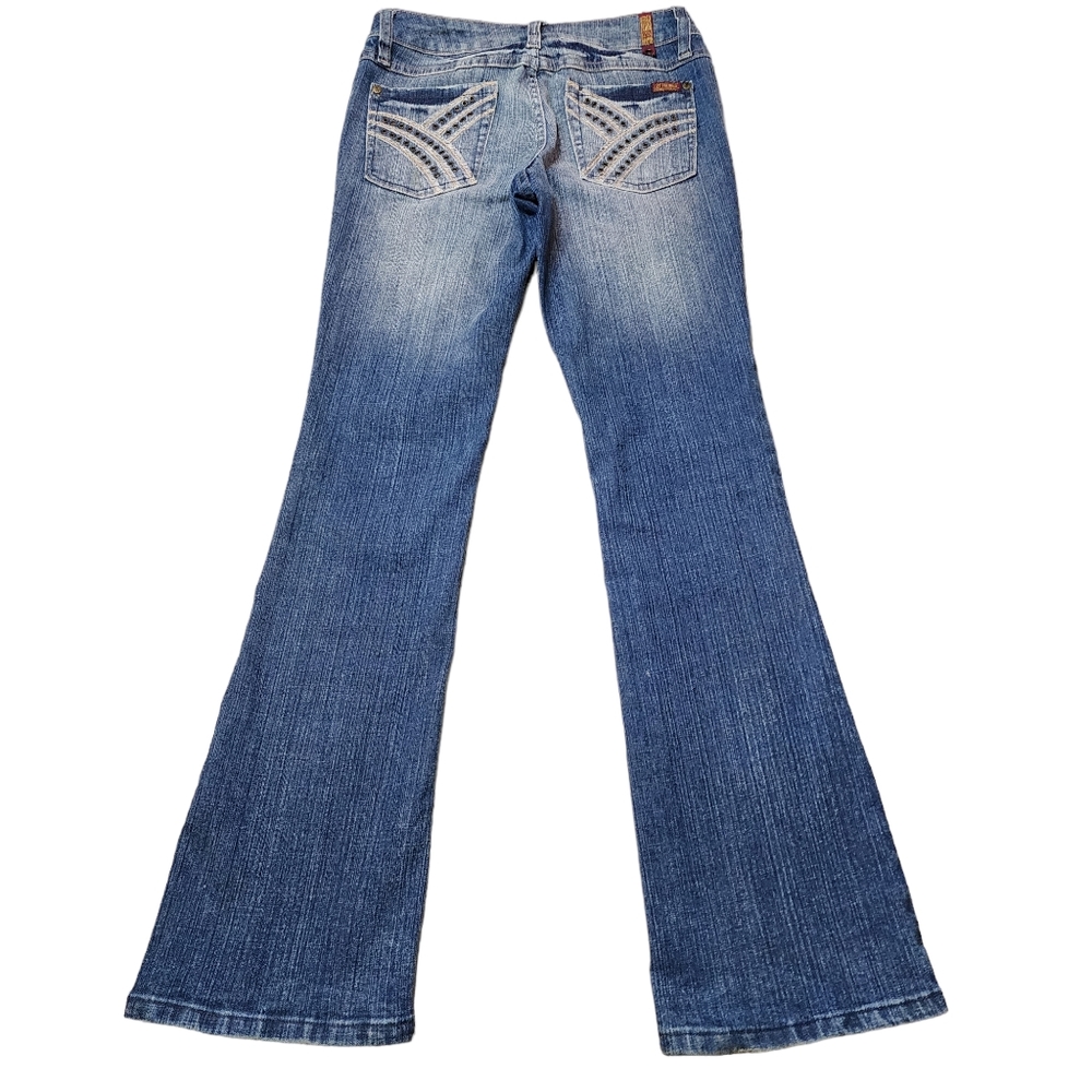 Zanadi Bootcut Jeans Sz Junior 7 - Picture 4 of 7